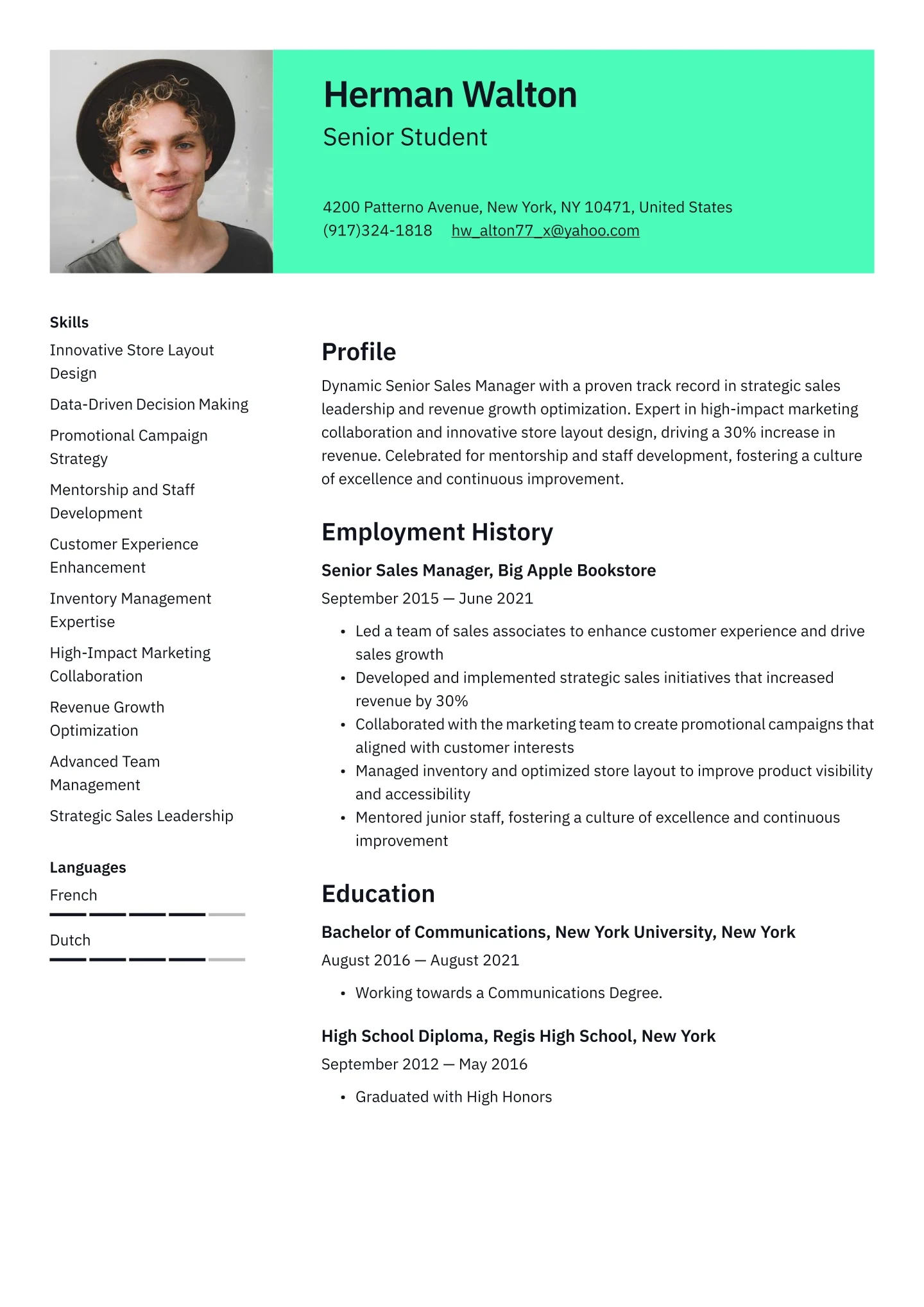 resume generator